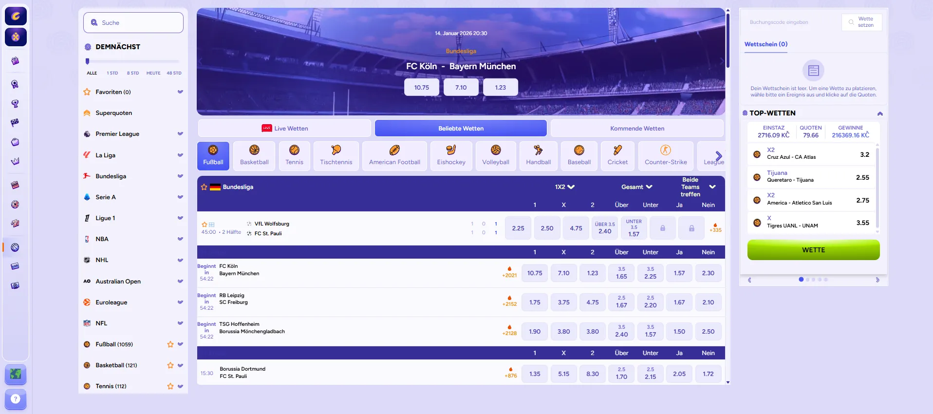 Spielauswahl bei SpinBara Casino Spielauswahl bei SpinBara Casino